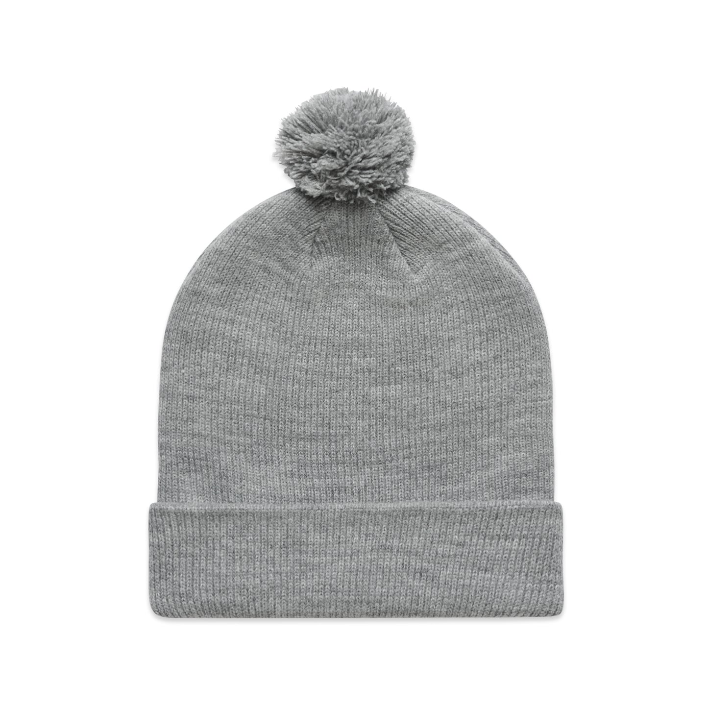 Cuff Beanie with pom pom