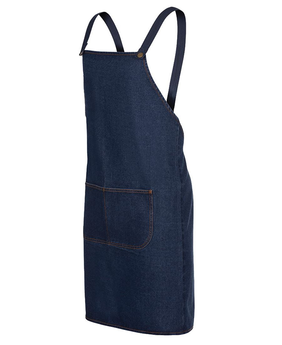 Custom Denim Apron with 3d puff