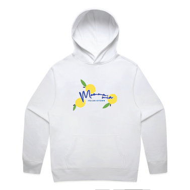 Mamma Mia Relax Hood with large front logo