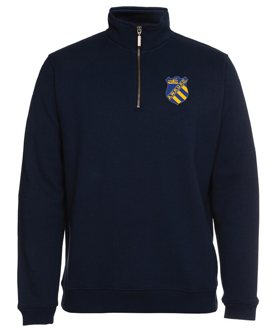 Steamers Brass 1/2 Zip Sweat - unisex