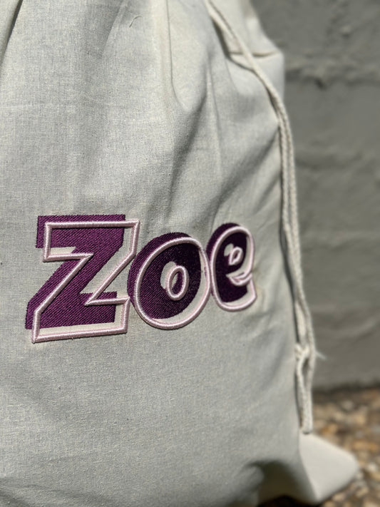 3d Puff Calico Custom bag