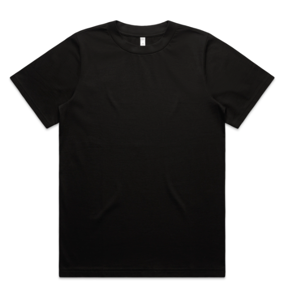 WO'S HEAVY TEE - Black - Medium