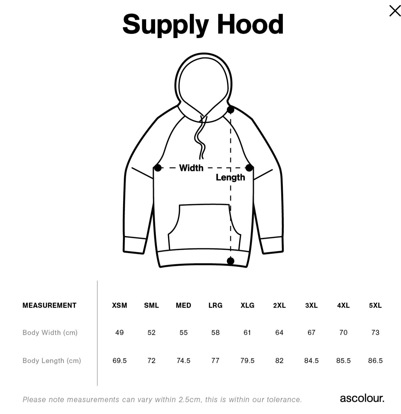 Supply Hood