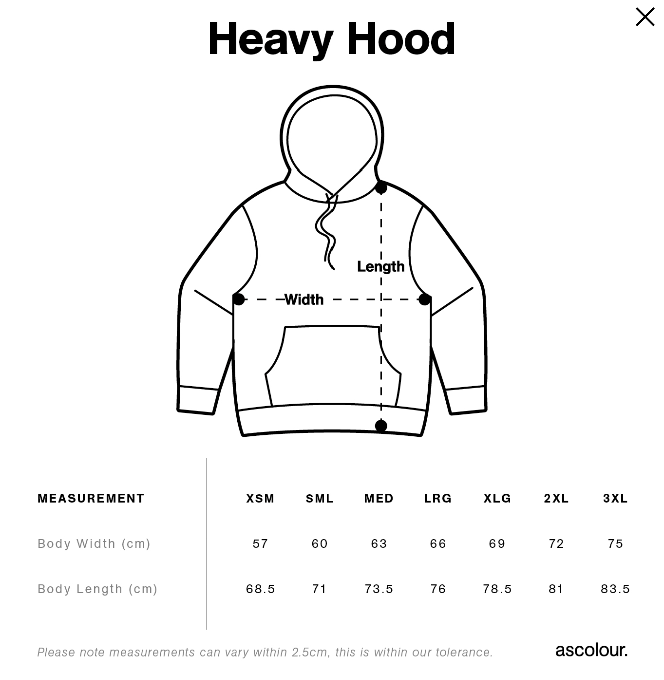 Men's Heavy Hood