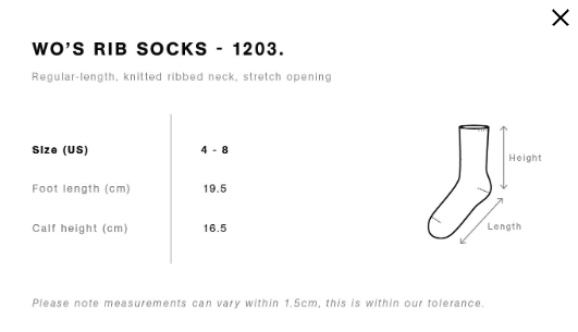 Womens Custom Socks (1 pair)