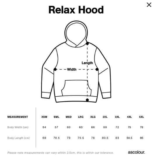 Mamma Mia Relax Hood with large front logo