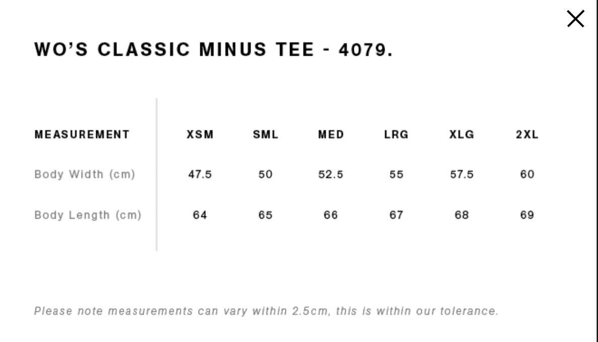 AS Colour 4079 Wo's Classic Minus Tee