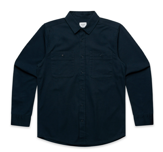Men's Work Long Sleeve Shirt (Small chest only)