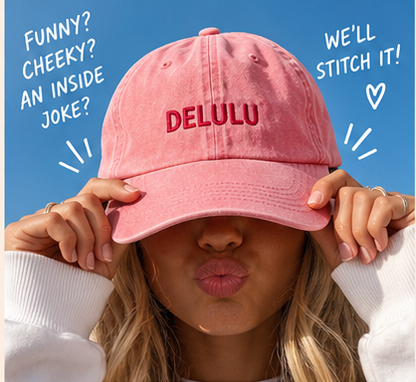$20 Custom Slogan Cap