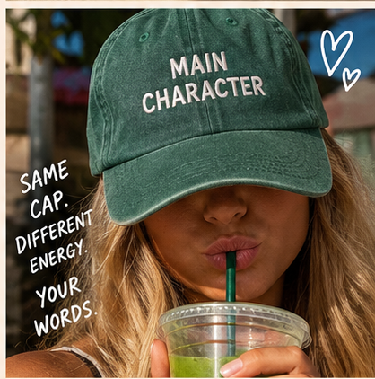 $20 Custom Slogan Cap