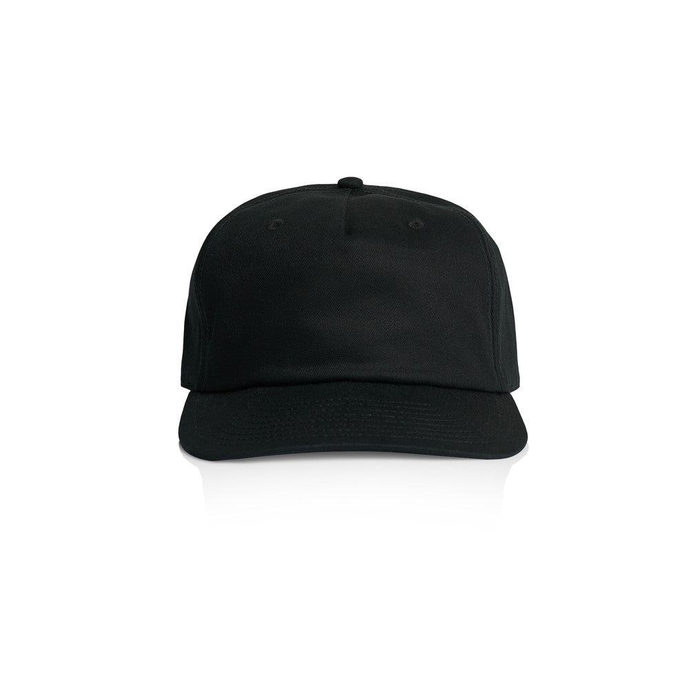 1153 Class Five Panel Cap - Black
