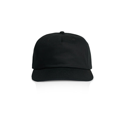 1153 Class Five Panel Cap - Black