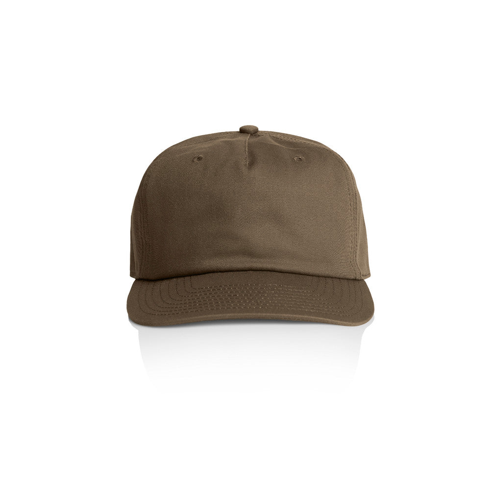 1153 Class Five Panel Cap - Walnut