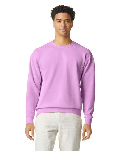 Comfort Colors 1466 Crewneck - Neon Violet Front