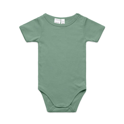 Infant Mini-Me One Piece with Chest Embroidery