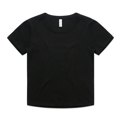 Women's Organic Rib Baby Tee