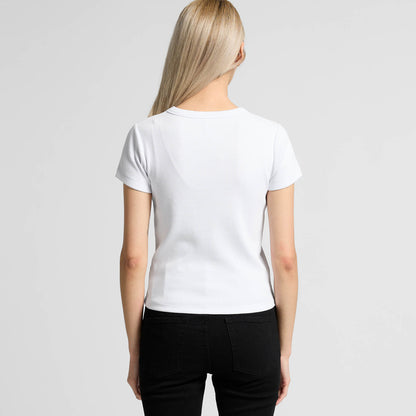AS Colour 4092G Wo's Organic Rib Tee - Back