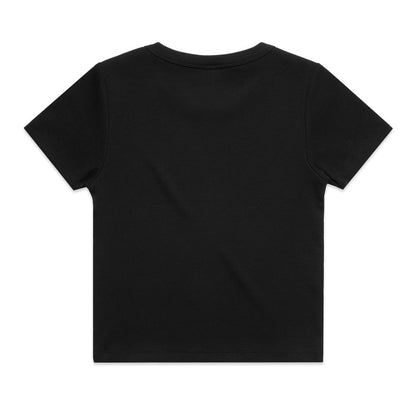 AS Colour 4092G Wo's Organic Rib Tee - Black Back
