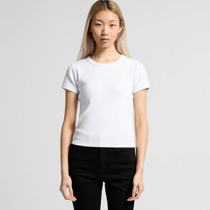 AS Colour 4092G Wo's Organic Rib Tee - Main