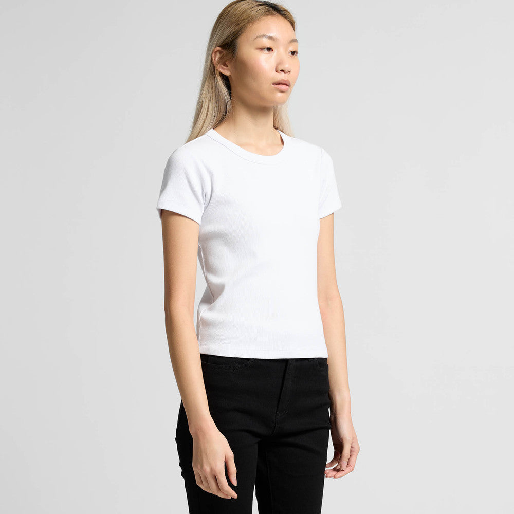 AS Colour 4092G Wo's Organic Rib Tee - Turn