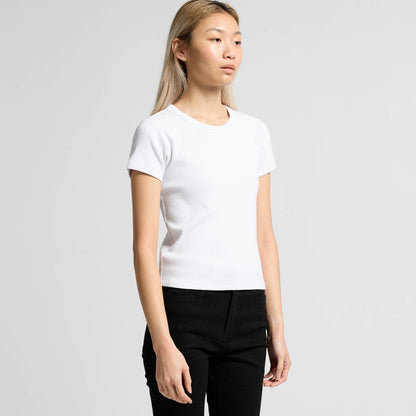 AS Colour 4092G Wo's Organic Rib Tee - Turn