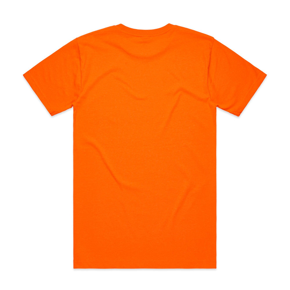 5050F Block Safety Tee - Safety Orange Back