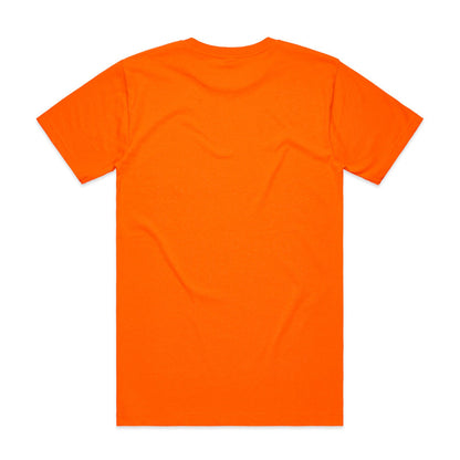5050F Block Safety Tee - Safety Orange Back