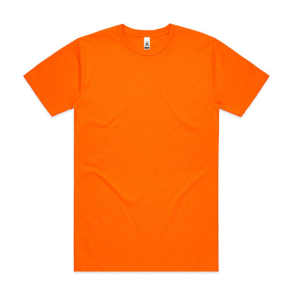 5050F Block Safety Tee - Safety Orange