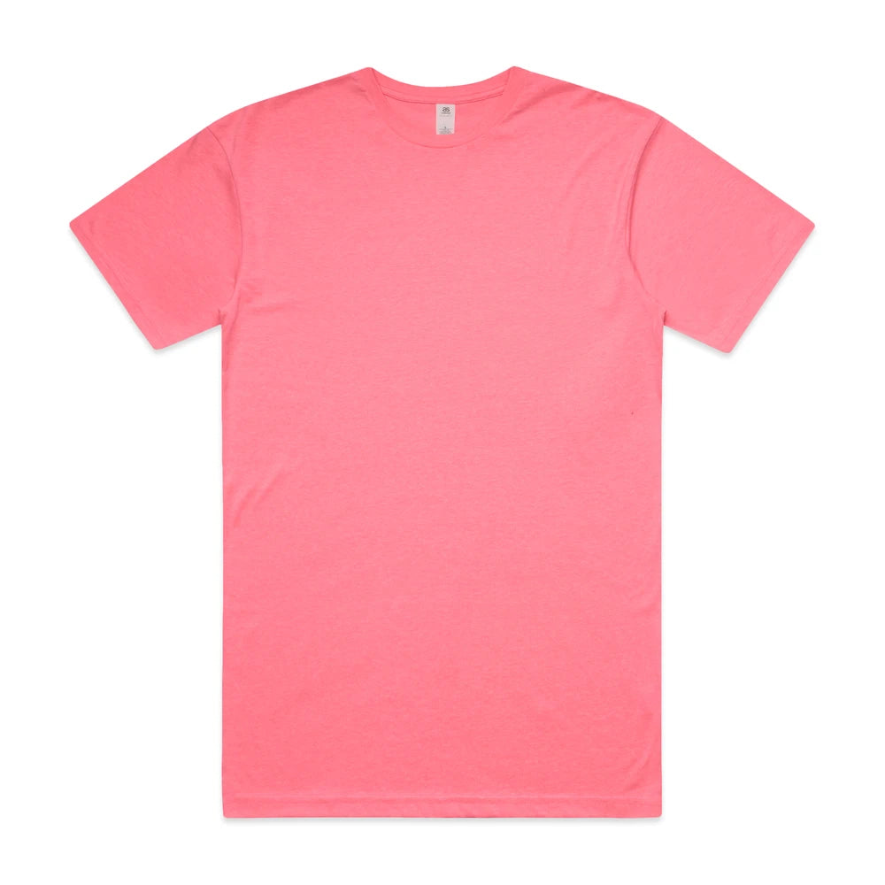 5050F Block Safety Tee - Safety Pink