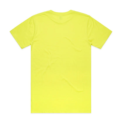 5050F Block Safety Tee - Safety Yellow Back