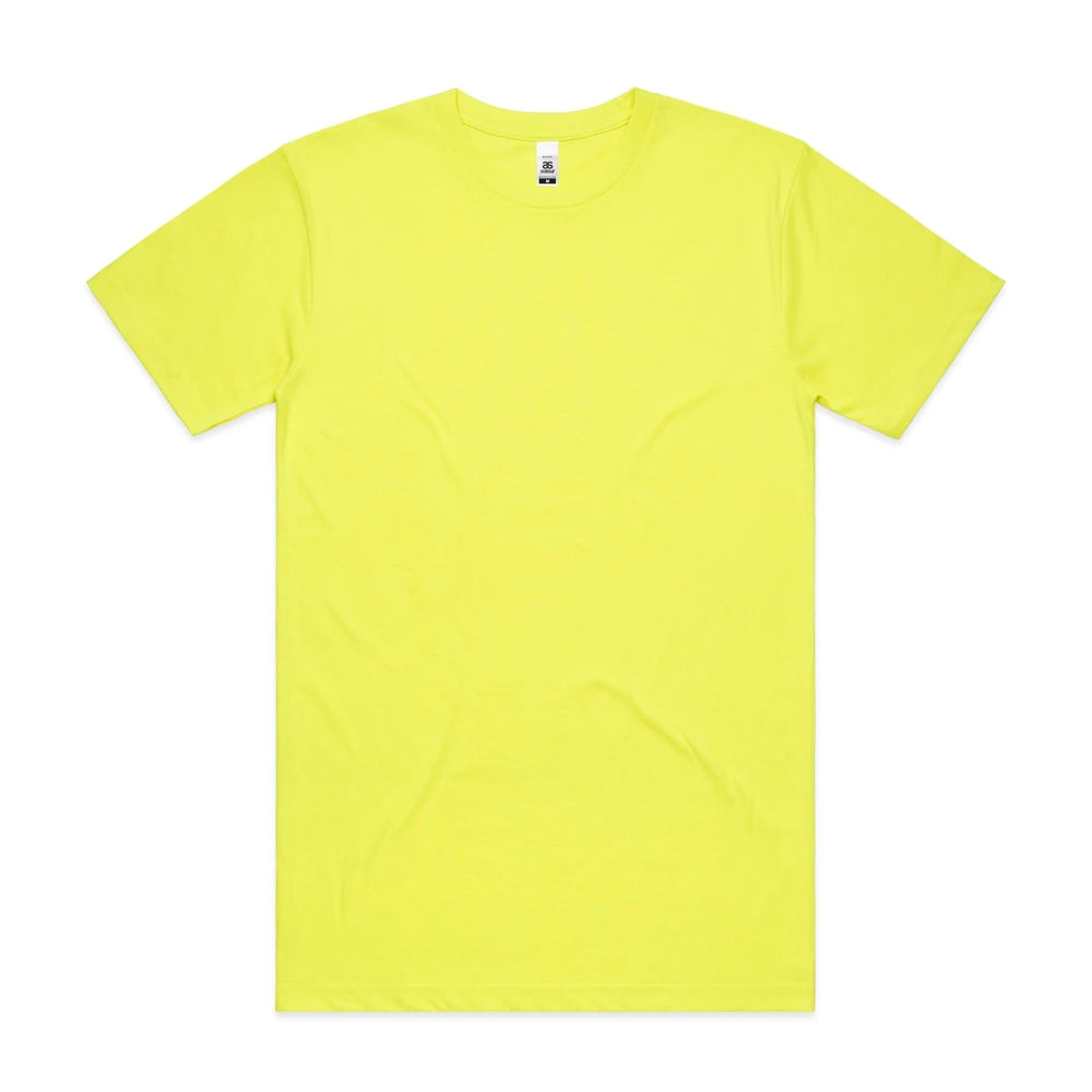 5050F Block Safety Tee - Safety Yellow