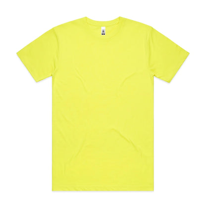 5050F Block Safety Tee - Safety Yellow