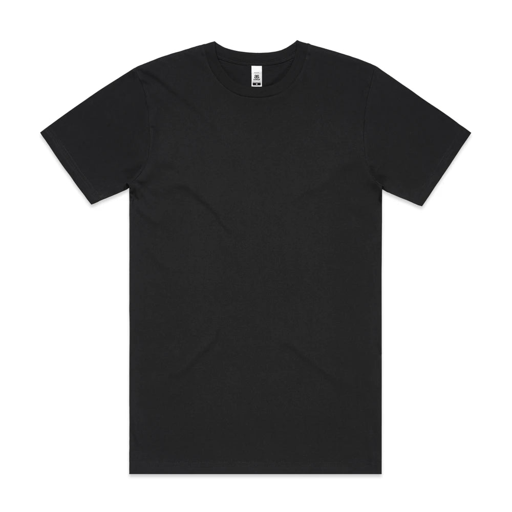 5050T Block Tubular Tee - Black