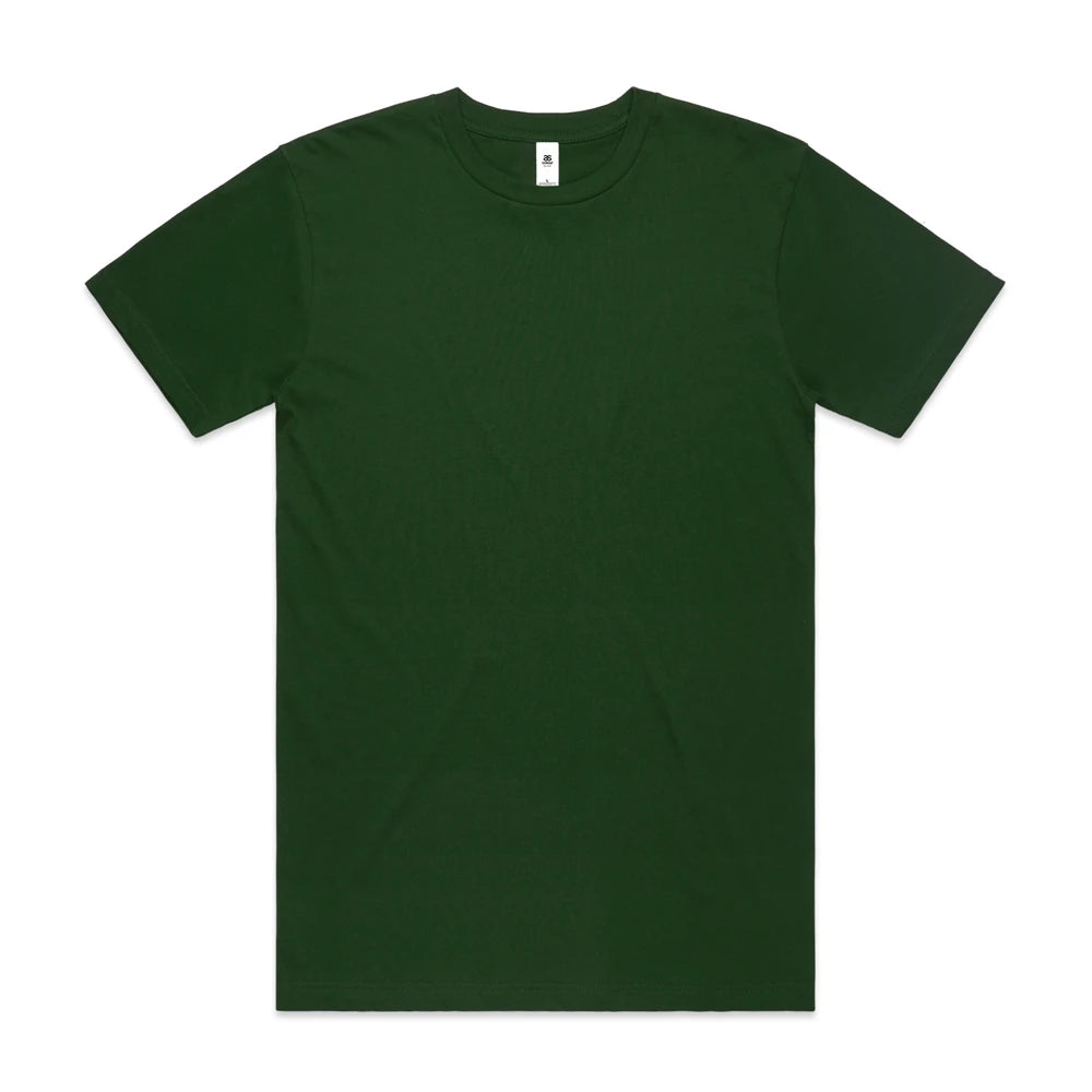 5050T Block Tubular Tee - Forest Green