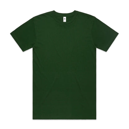 5050T Block Tubular Tee - Forest Green
