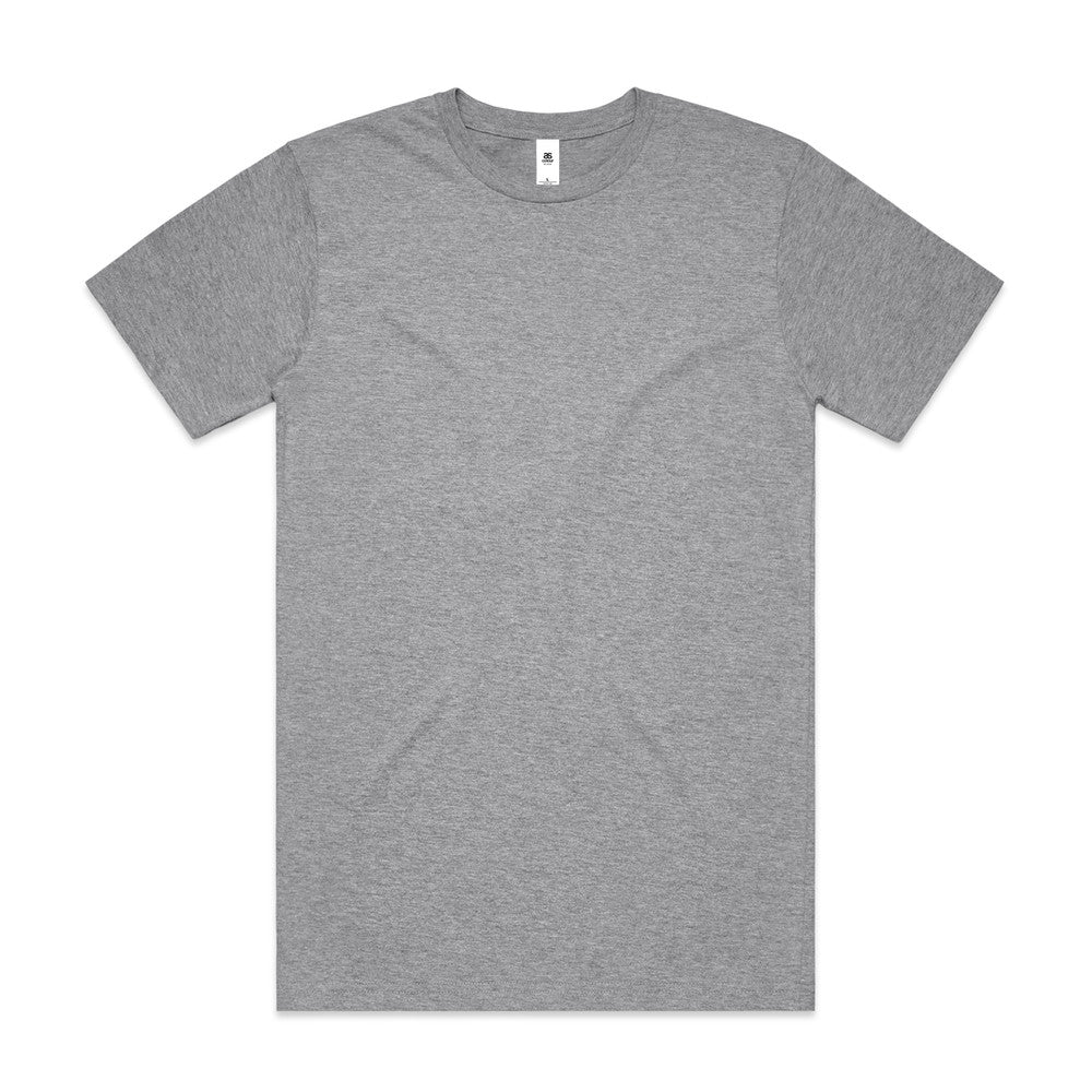5050T Block Tubular Tee - Grey Marle