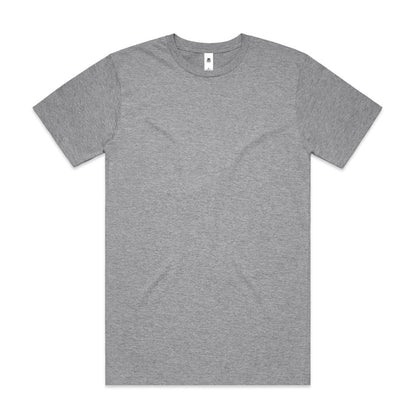 5050T Block Tubular Tee - Grey Marle