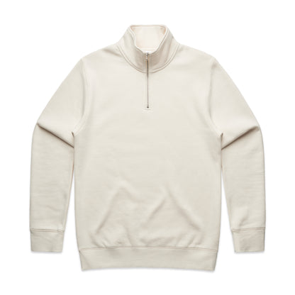 MENS STENCIL HALF ZIP