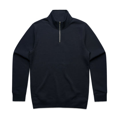 MENS STENCIL HALF ZIP