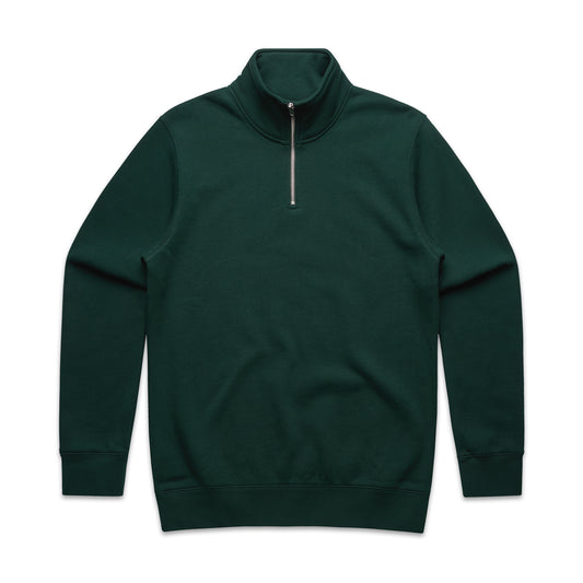 MENS STENCIL HALF ZIP