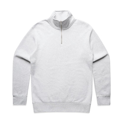 Men Stencil Half Zip
