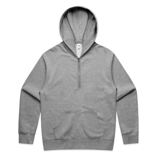 Mens/Unisex Relaxed Half Zip Hoodie