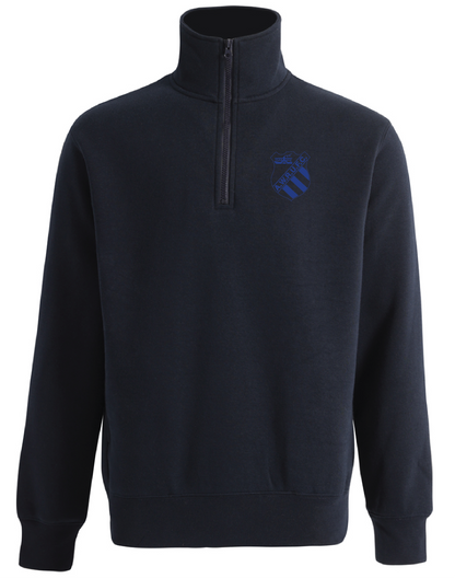 Kids steamers Half Zip Collar Fleece Sweat
