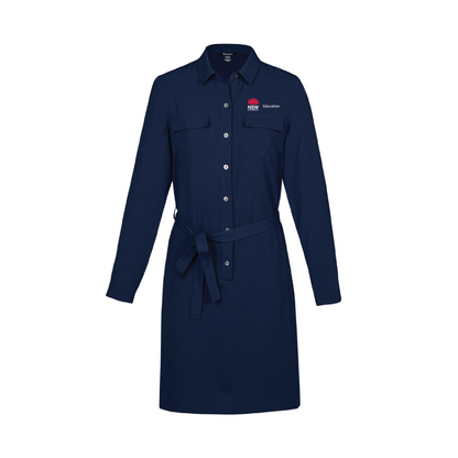 WOMENS CHLOE GEORGETTE  SHIRT DRESS