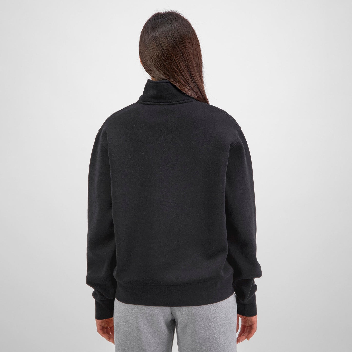 Black Everyday Womens 1/4 Zip