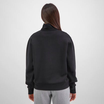 Black Everyday Womens 1/4 Zip
