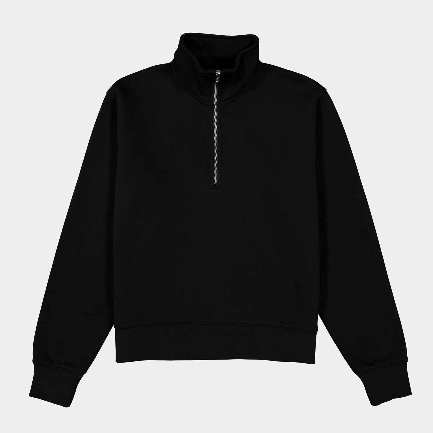 Black Everyday Womens 1/4 Zip