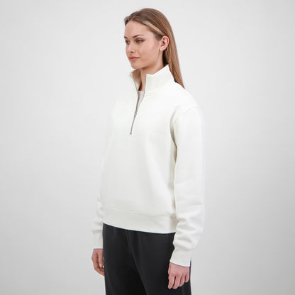 Ecru Everyday Womens 1/4 Zip