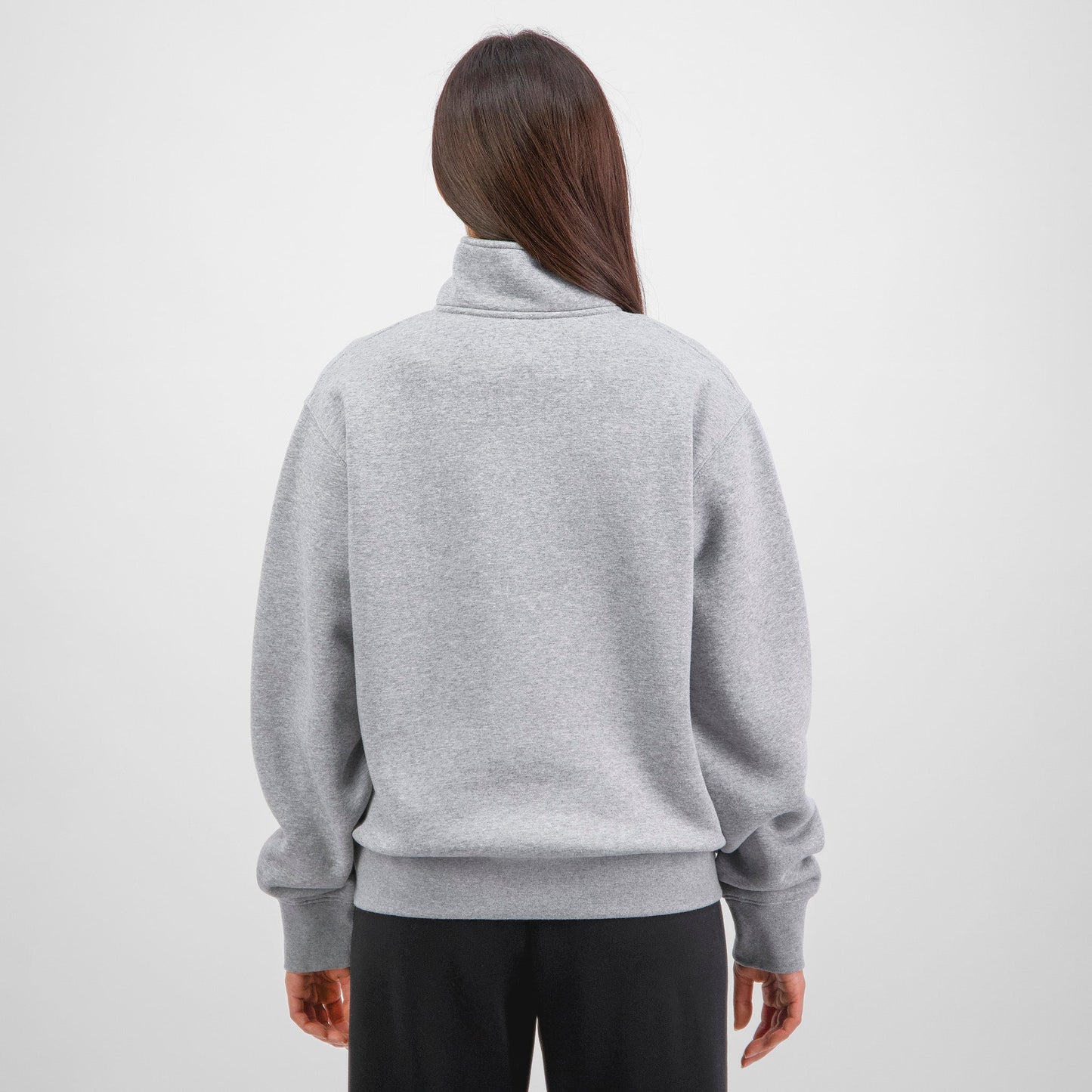 Grey Marle Everyday Womens 1/4 Zip