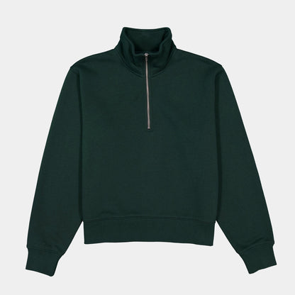 Scarab Green Everyday Womens 1/4 Zip